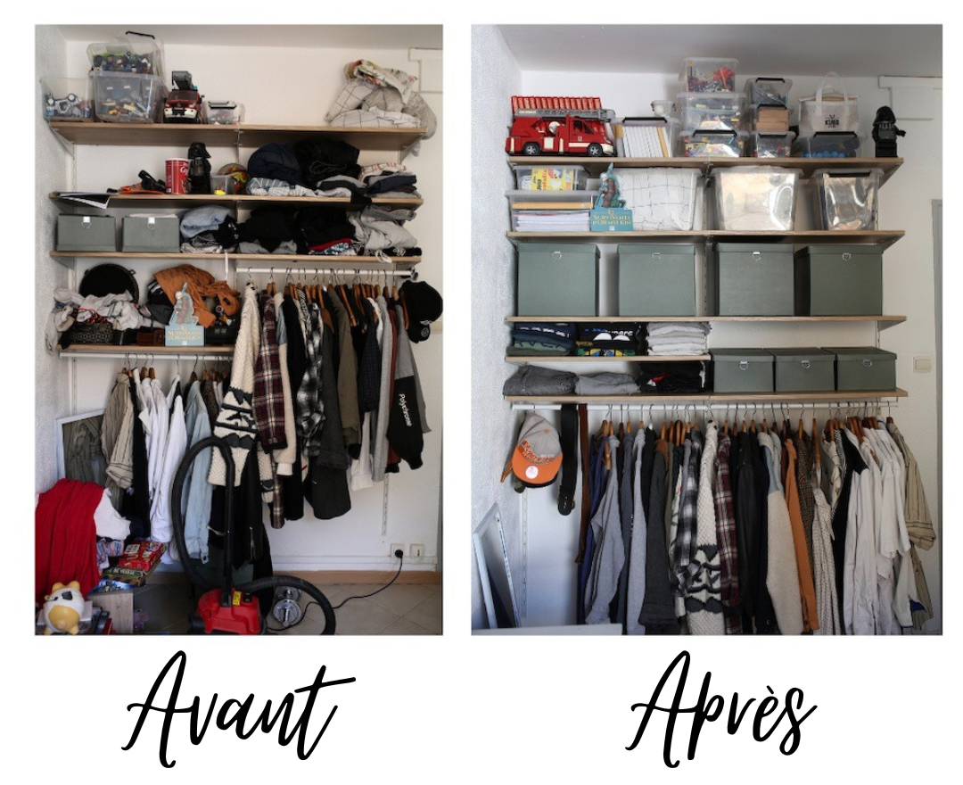Réorganisation dressing